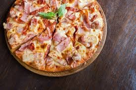 Mini Pizza Jamon y Queso
