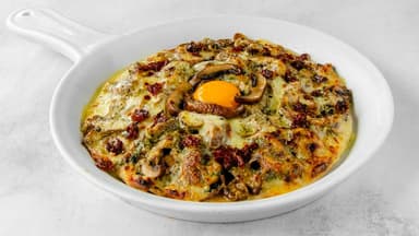 Pita Champiñón Pocket con Huevo