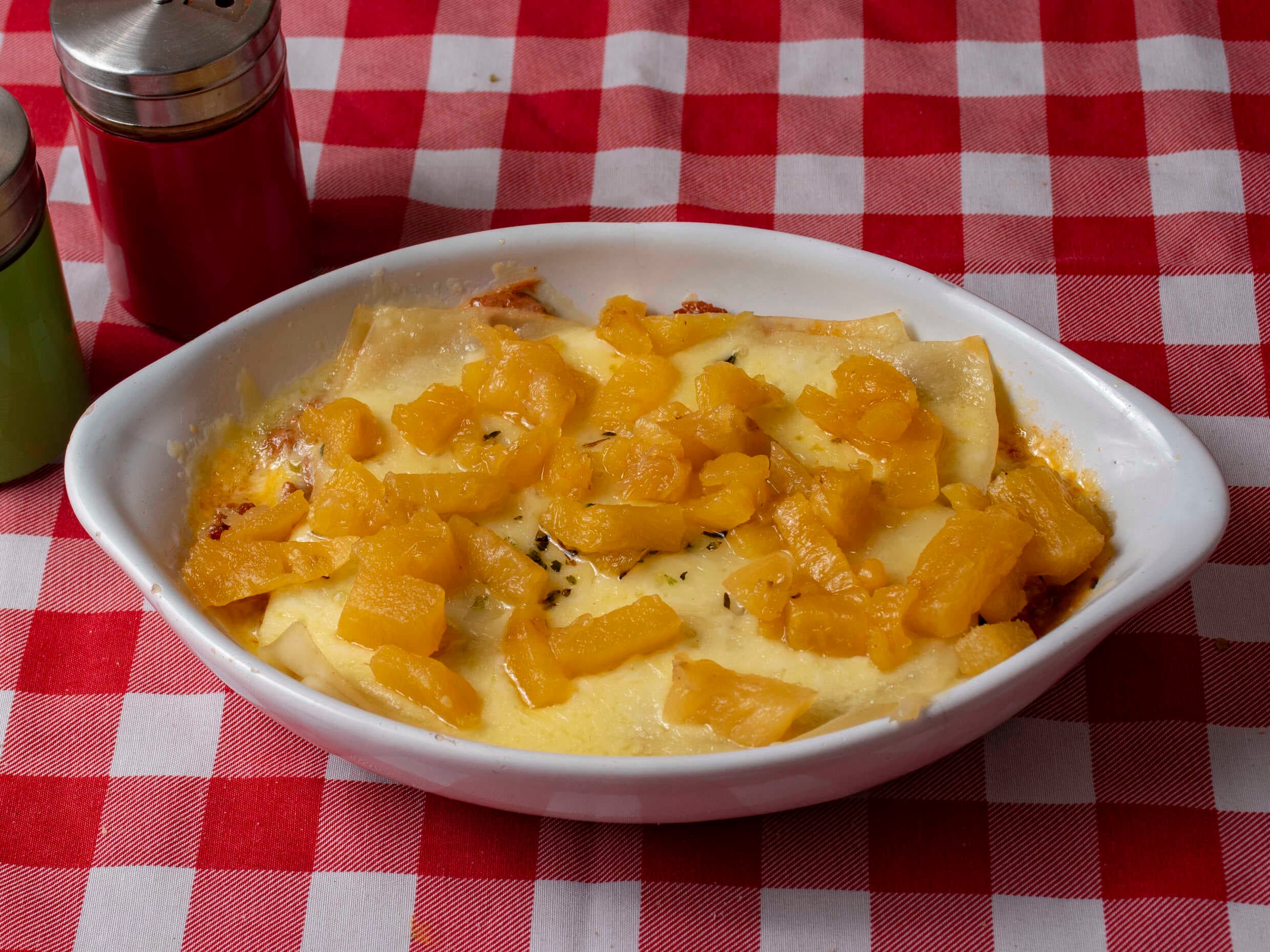 Lasaña Hawaiana