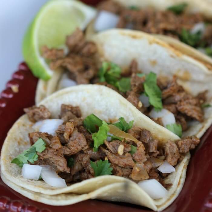 Taco suave de birria