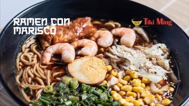 Ramen Con Marisco海鲜面