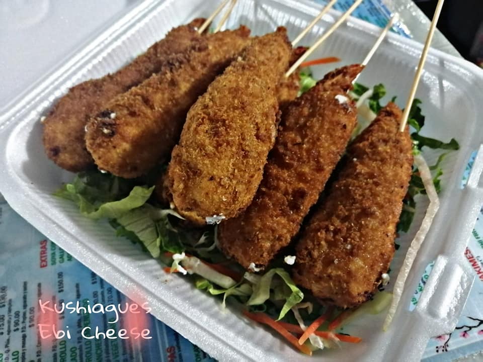 Kushiague Ebi Cheese