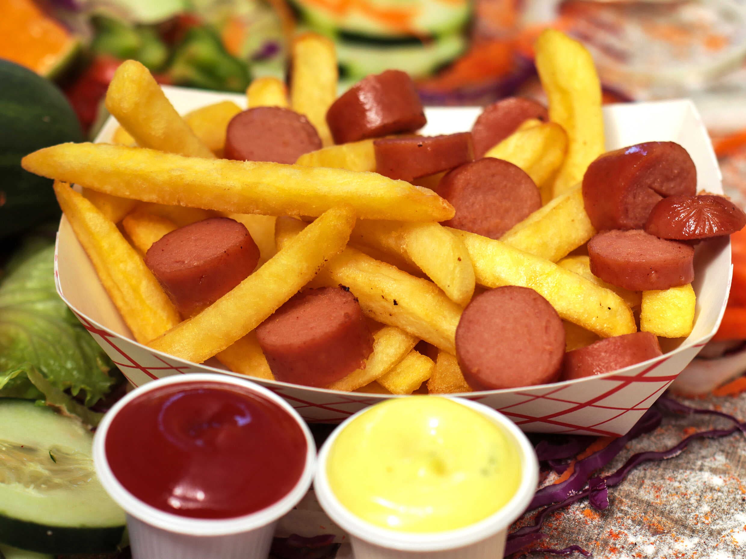 Salchipapas