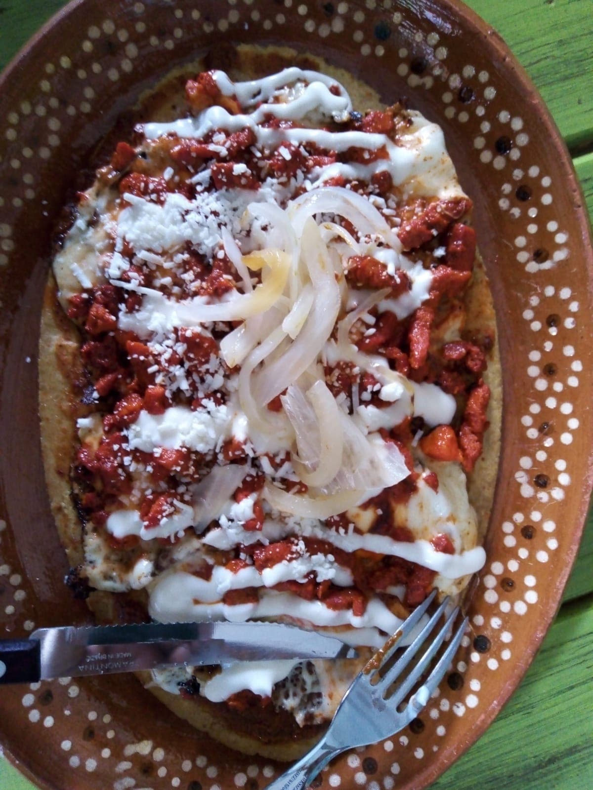 Huarache de Chorizo T Camargo