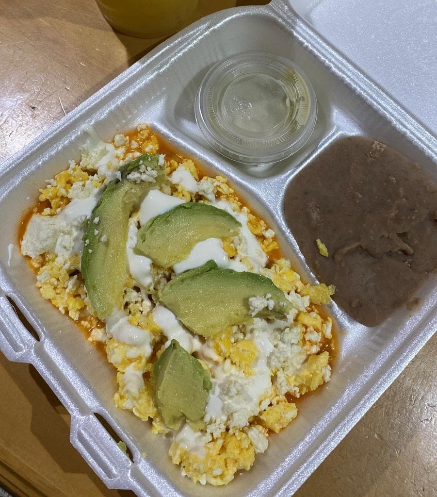 Chilaquiles Fit con Huevo