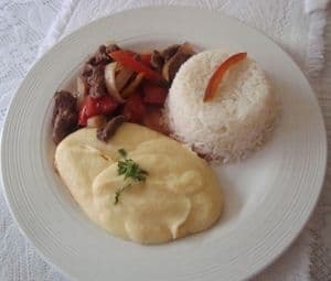 Lomito al Jugo con Puré
