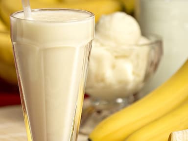 Delicioso Licuado de Plátano