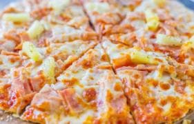 Pizza Hawaiana Familiar
