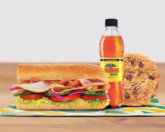 Combo Sub Pavo y Jamón 15 cm