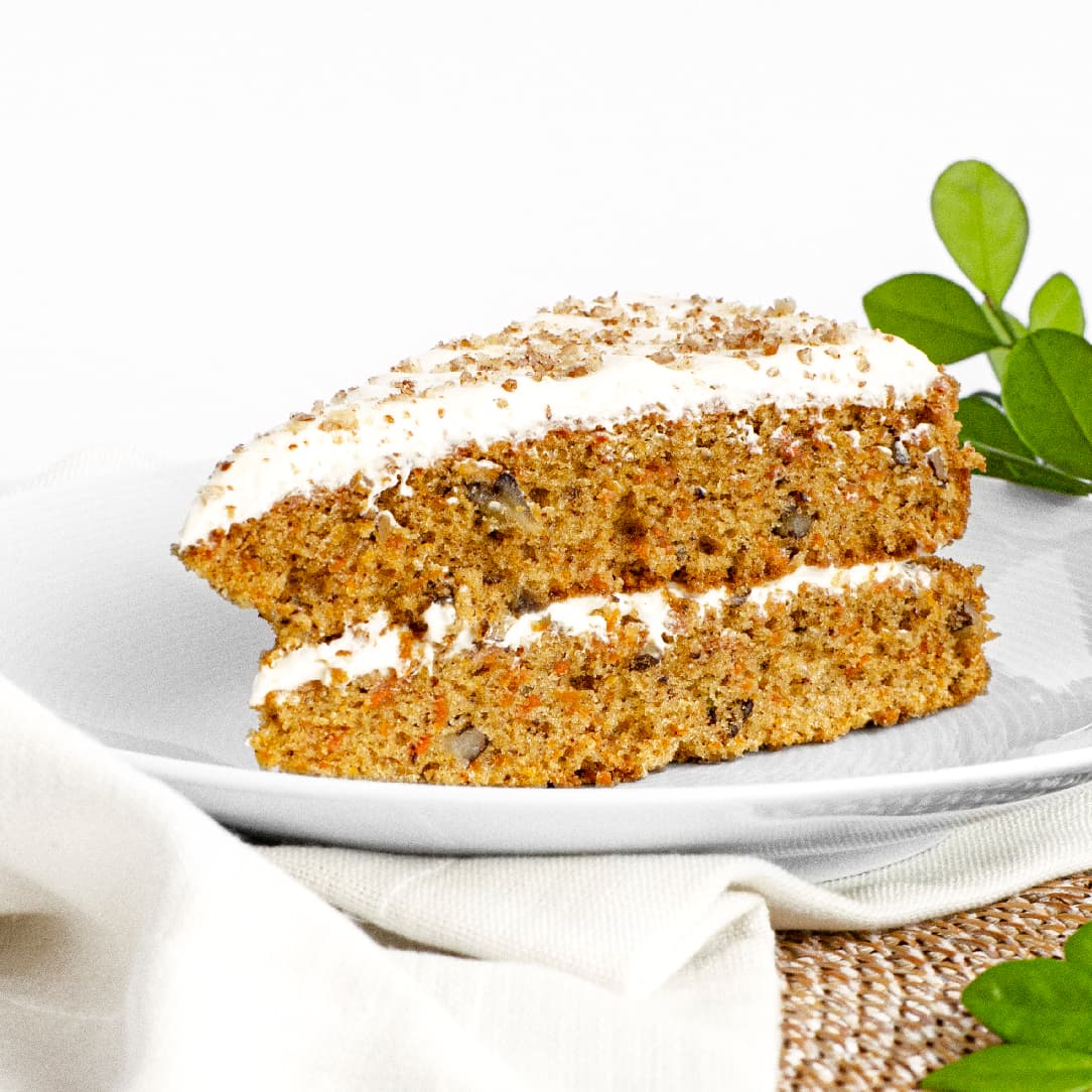 Porción de Torta de Zanahoria 14 cm