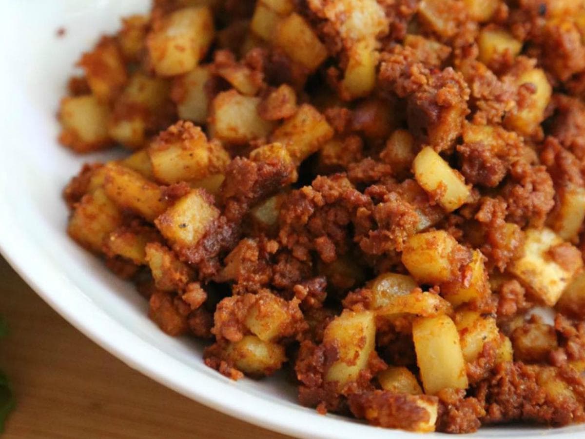 Papas con Chorizo