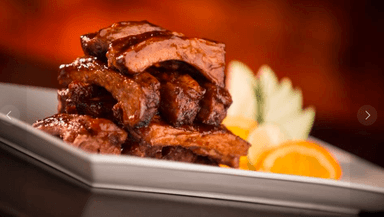Costillas BBQ con Elote