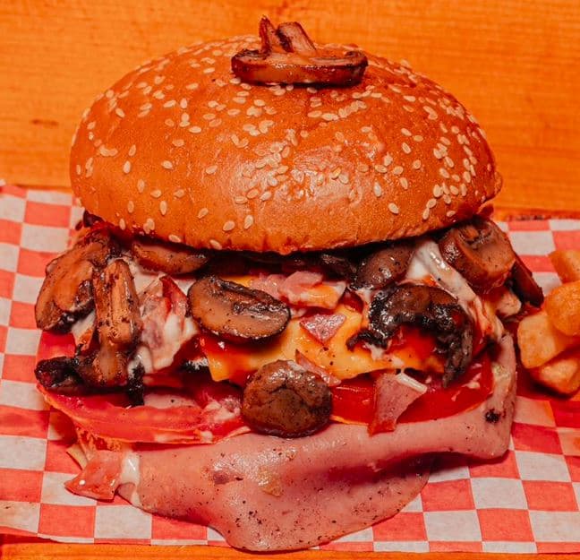 Hamburguesa de Champiñones