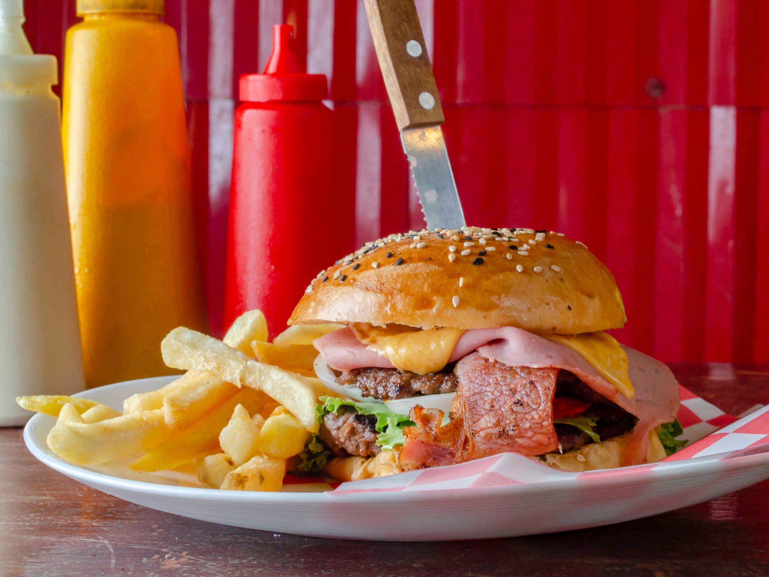 Hamburguesa Americana Chica