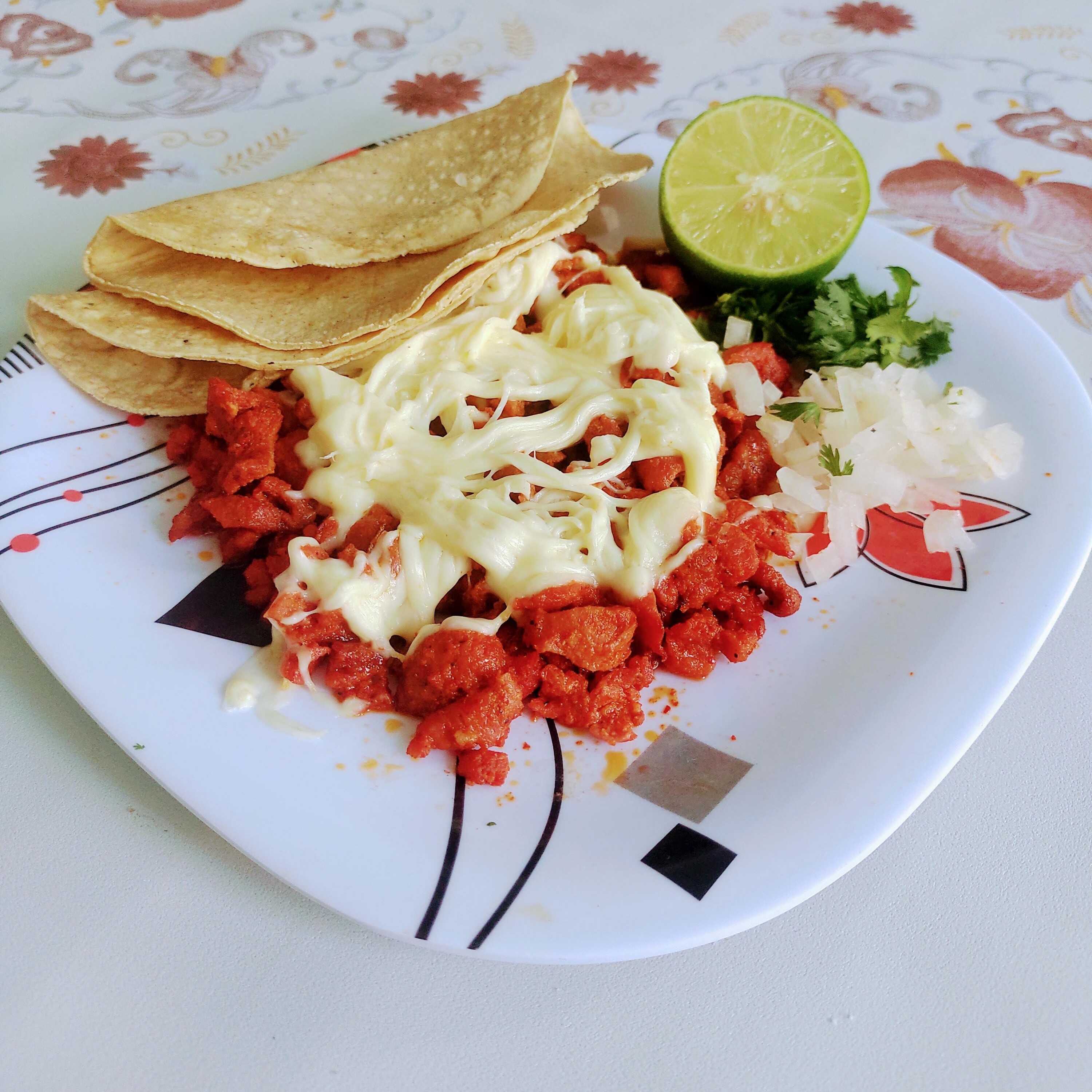 Charola de Carne con Queso Combinada