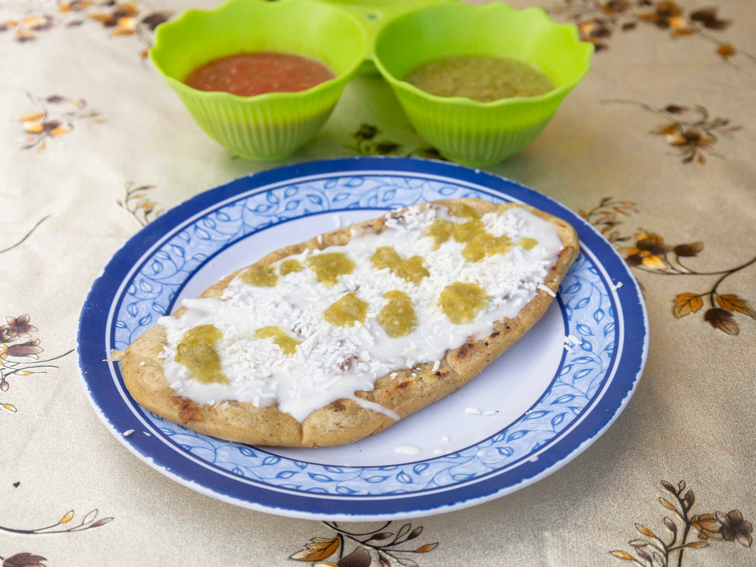 tlacoyo de frijol