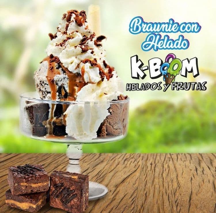 Brownie con Helado