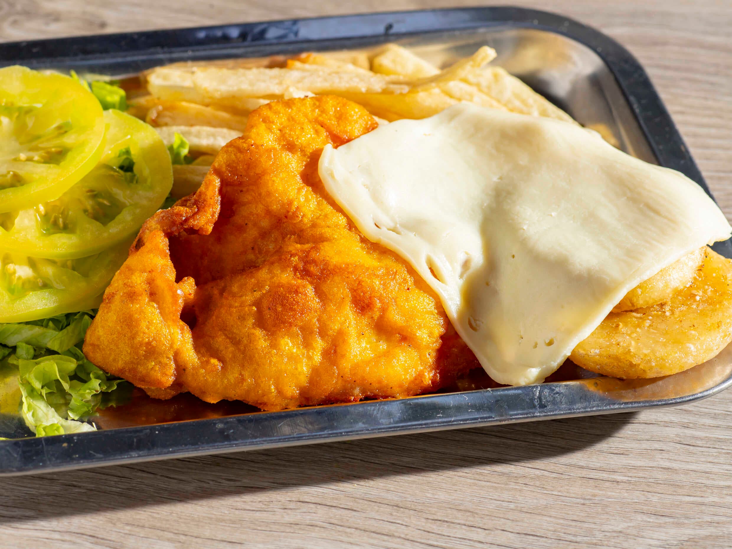 Pechuga de Pollo Apanada