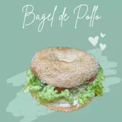 Bagel de Pollo