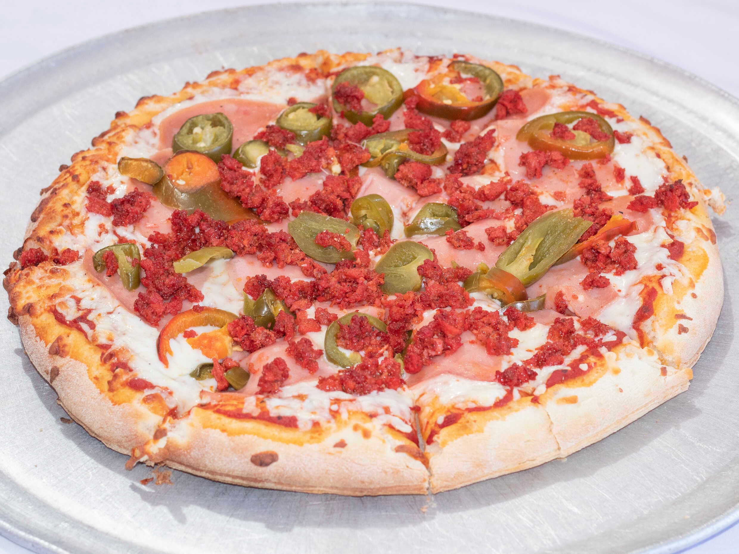 Pizza Grande 14 Pulgadas Mexicana
