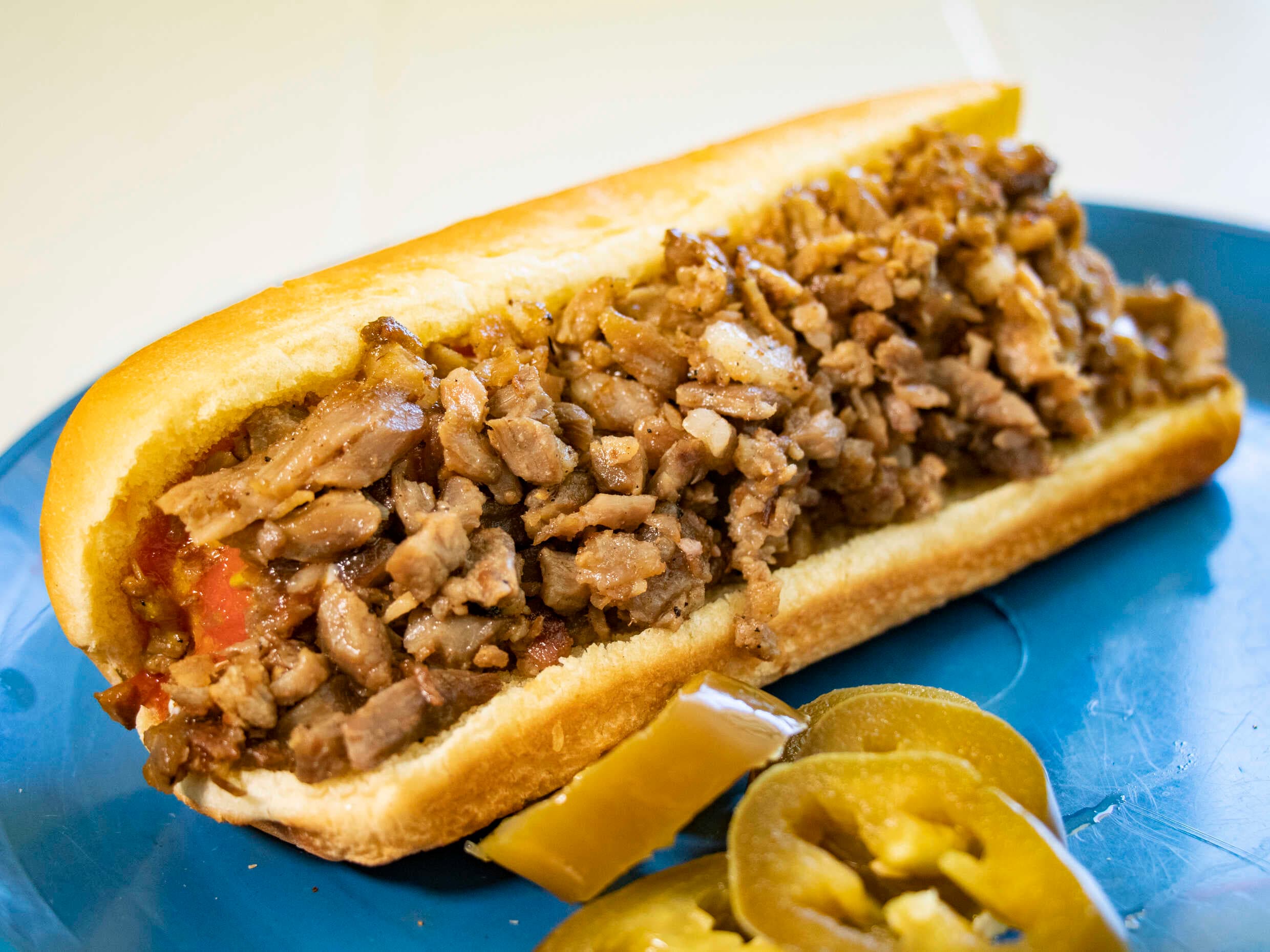 Hot Dog con Asada