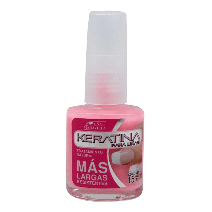 TRATAMIENTO CON KERATINA PARA UÑAS MAS LARGAS 15 ML