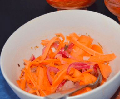 Ensalada de Cebolla y Zanahoria Extra