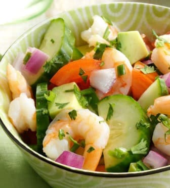 Ensalada de Camarón