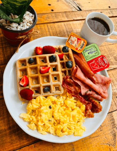 Waffle Americano Keto