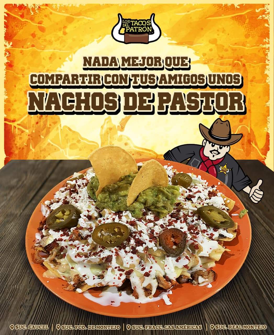 Nachos de pastor