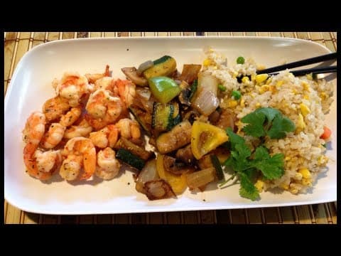 Tepanyaki camaron