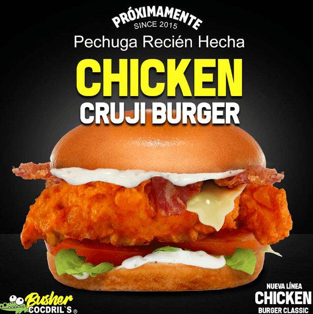 Burguer Chicken Cruji