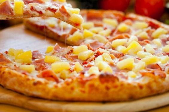 Pizza Hawaiana chica
