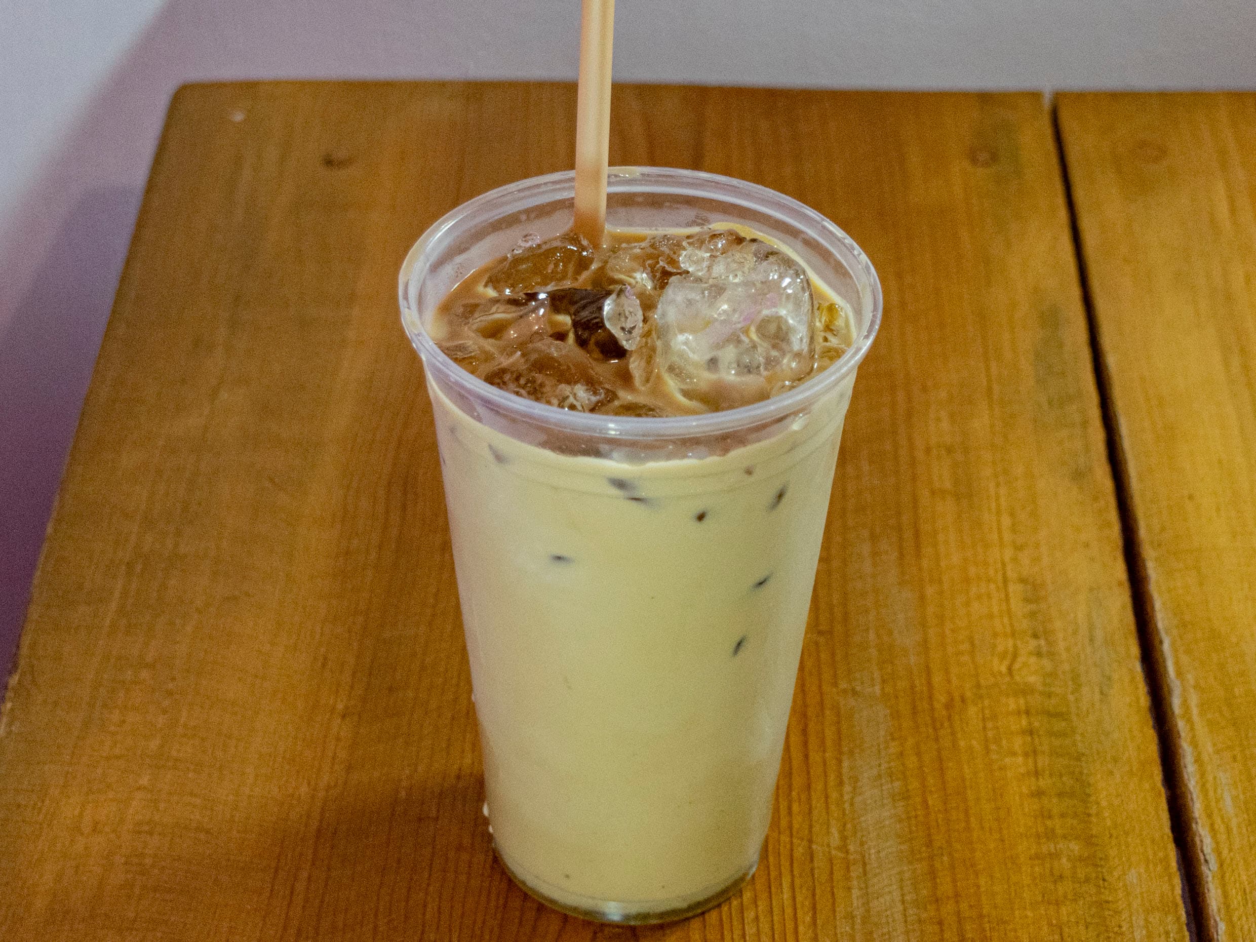 Café en las rocas de vainilla
