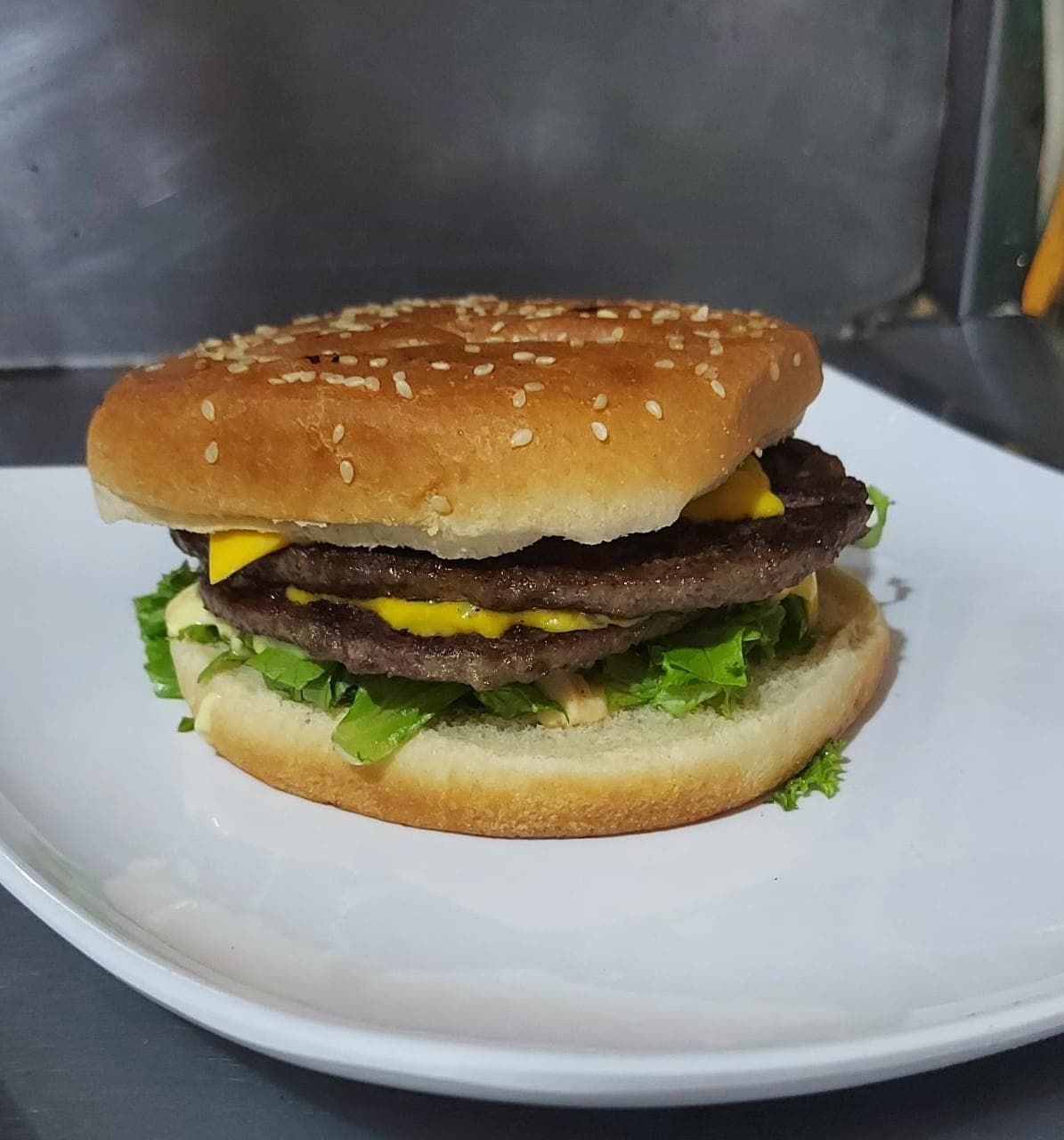 Hamburguesa 1/4 libra Doble