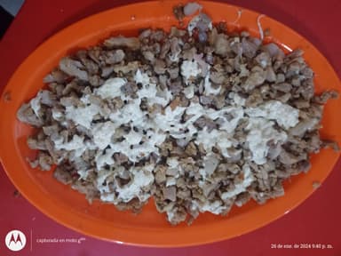 Orden de arabe con queso