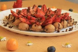 Bubble Waffle Nutella