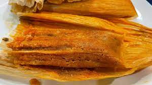 Tamales de Puerco Dorados
