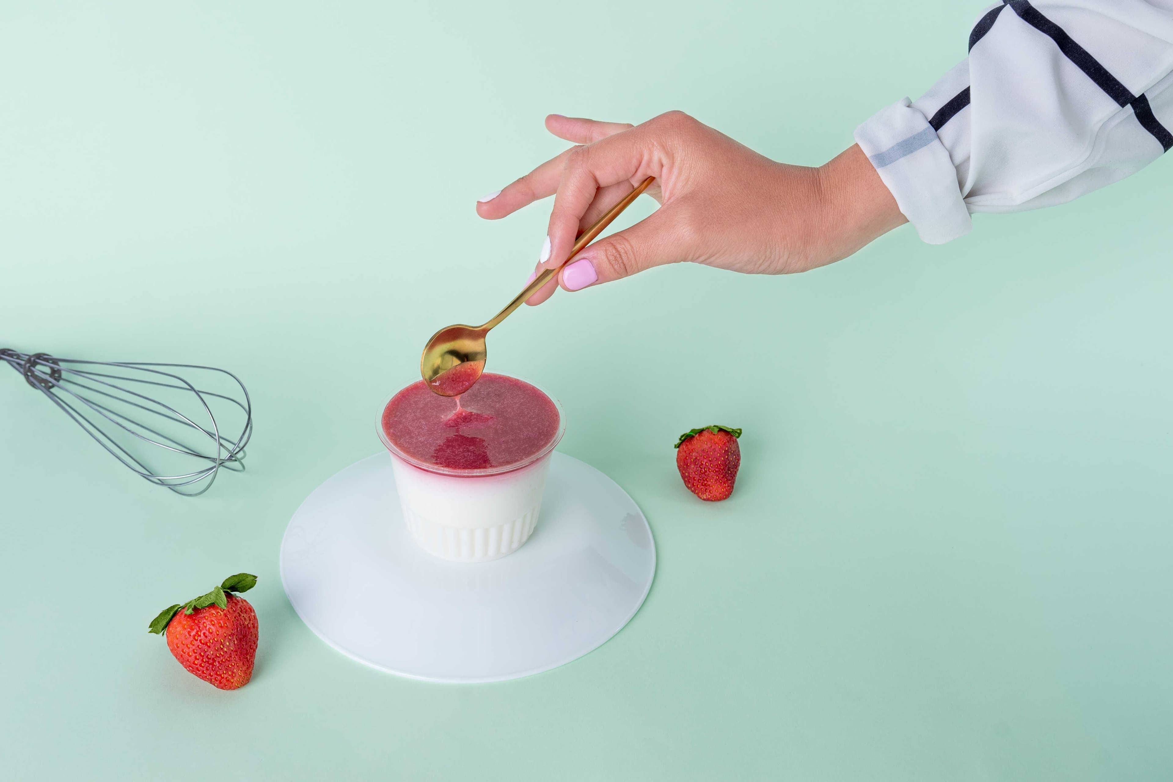 Vasito Gelatina de Yogurth