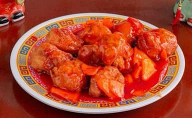 Agridulce con Pollo Grande 5 Personas