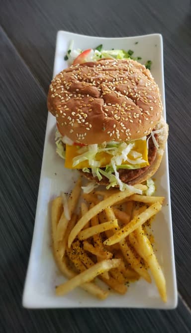 combo hamburguesa de res