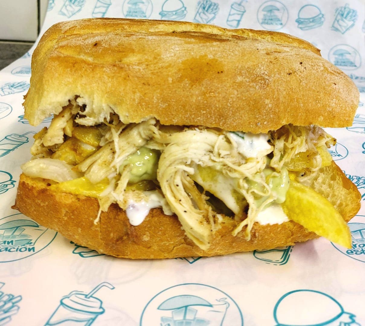 Sánguche de Pollo Light