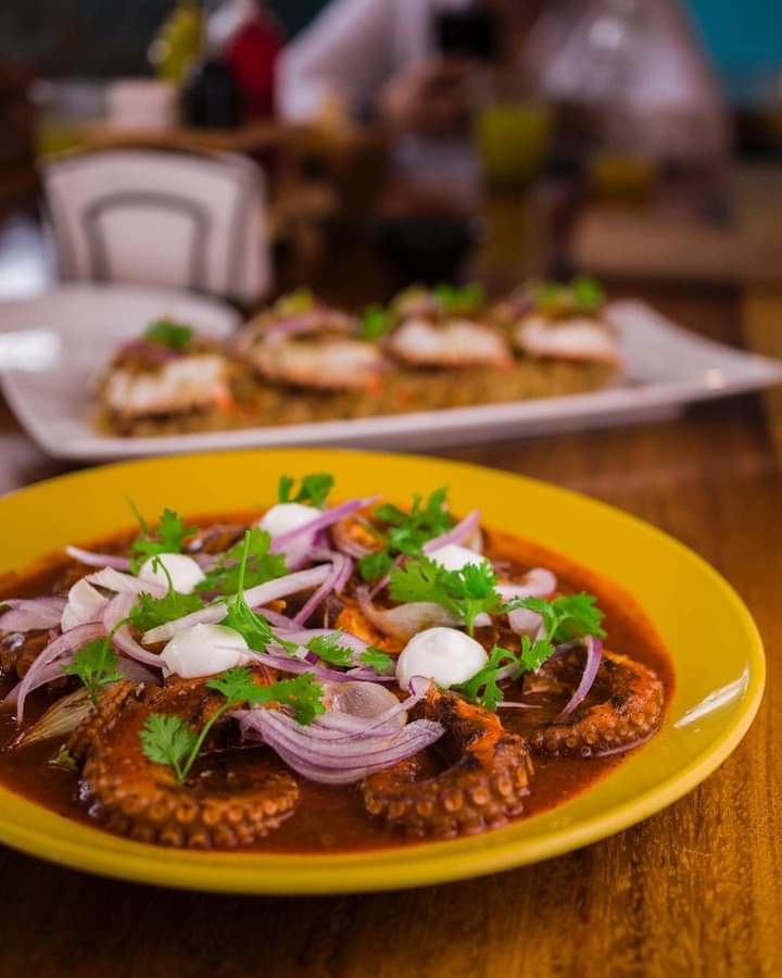 Pulpo Zarandeado