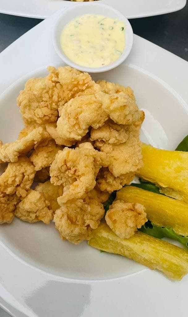 Chicharrón de Pota Empanizado