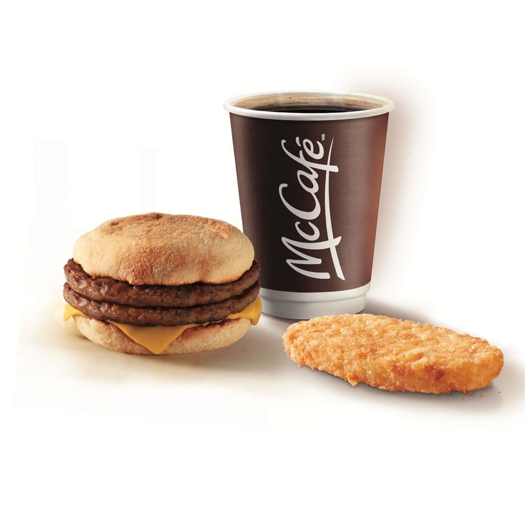 McTrío® McMuffin® Salchicha Doble