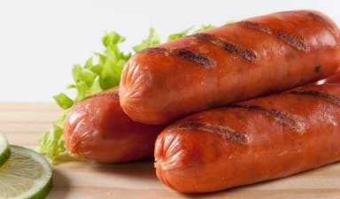 Porción de salchicha