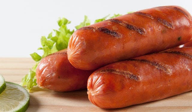 Porción de salchicha