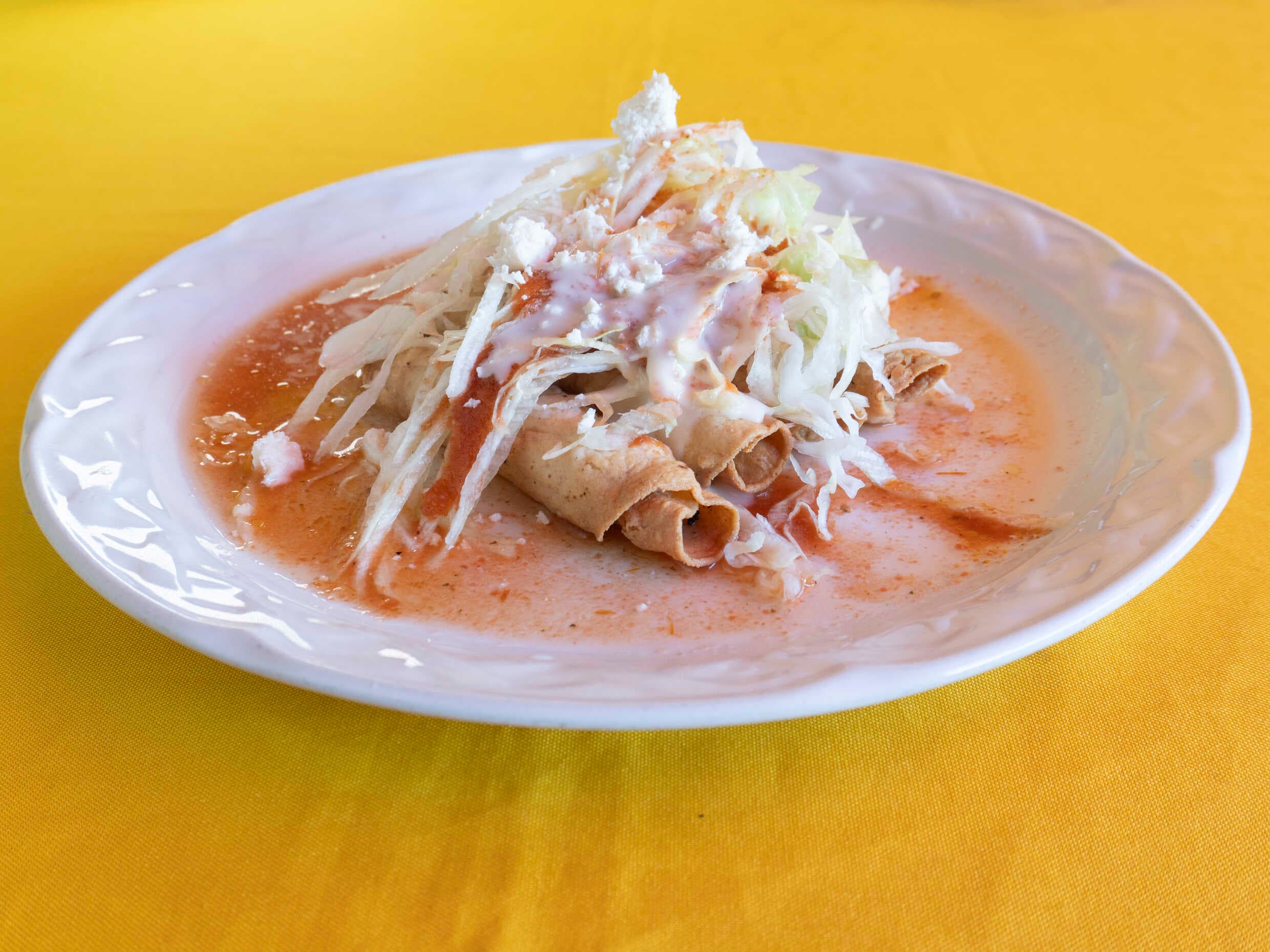 Orden de Tacos Dorados