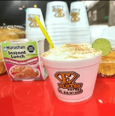 Elote en Vaso Medio Litro