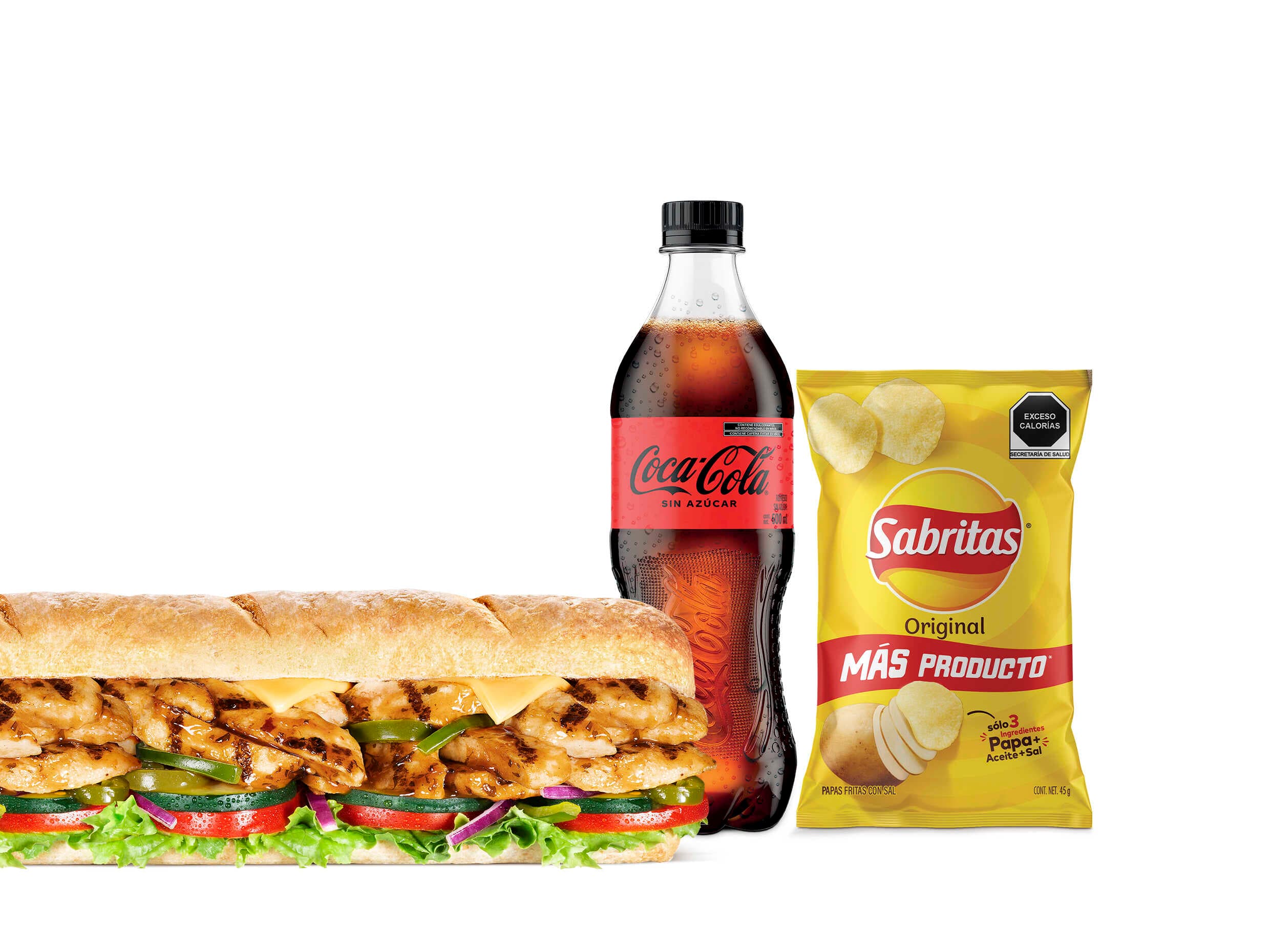 Combo Pollo Estilo Teriyaki 15 cm